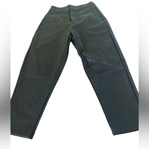 Stella Luce Faux Leather Lined Black Pants Size Medium edgy streetwear party